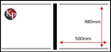 KDC-500 double chamber vacuum pack machine chamber size