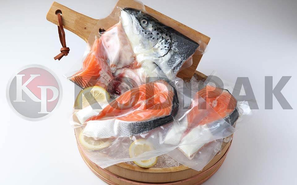 Salmon fish vacuum pack sample picture
