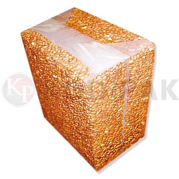 25kg and 50kg peanut brick shape vacuum packaging sample picture