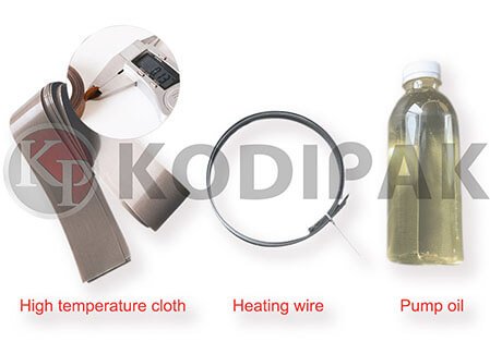 Glass jar vacuum sealer packaging machine parts supplier KODIPAK