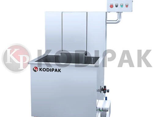 KST-2 Dip Tank Shrink Packaging Machine With Roller Table