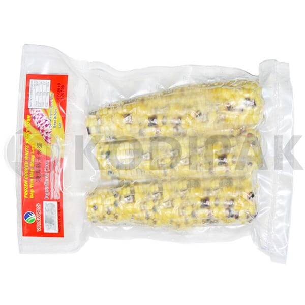 cooked white sticky corn vacuum packaging picture