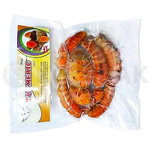 frozen peeled turmeric vacuum packaging picture