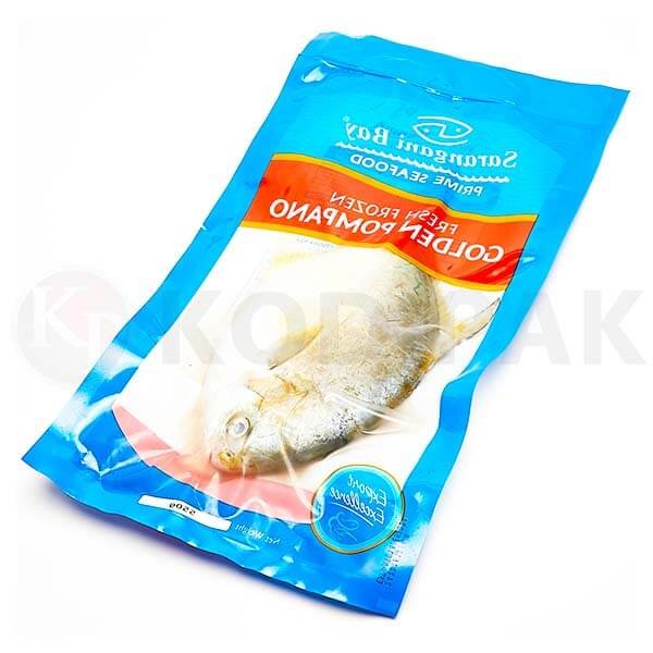 golden pompano vacuum packaging picture