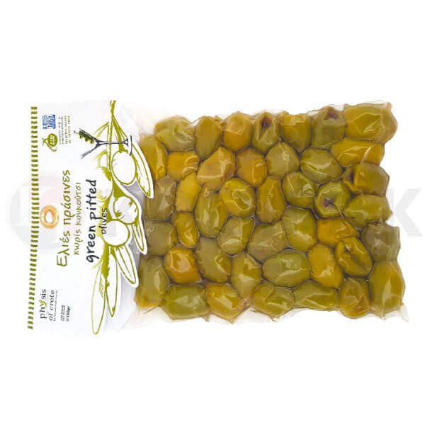 green olive vacuum packaging picture