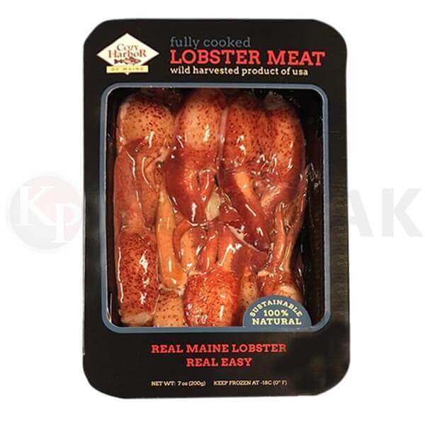 lobster meat vacuum skin packaging picture