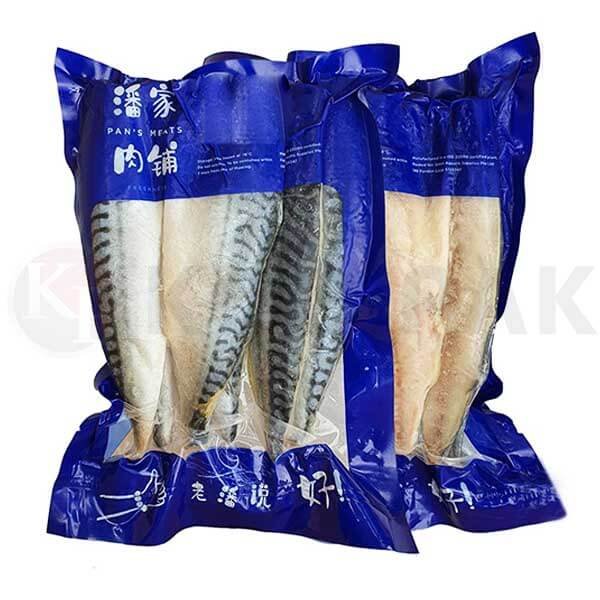 saba fish fillet vacuum packaging picture