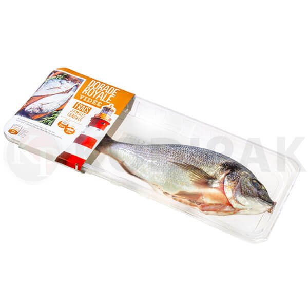 sea bass vacuum skin packaging picture