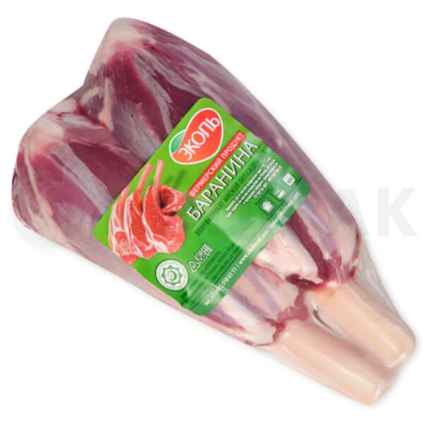 Chilled lamb shank hot water dip tank shrink packaging