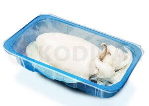 Cuttlefish MAP Modified Atmosphere Packaging Tray Sealing Machine Supplier Kodipak