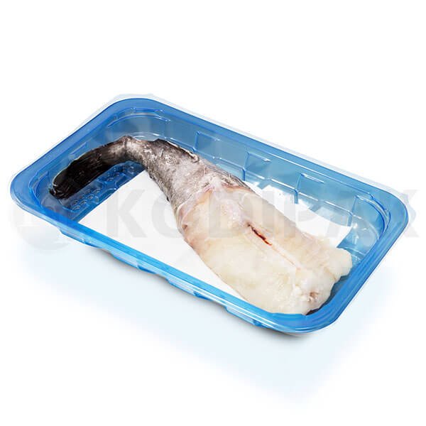 Monkfish Tail MAP Modified Atmosphere Packaging Tray Sealing