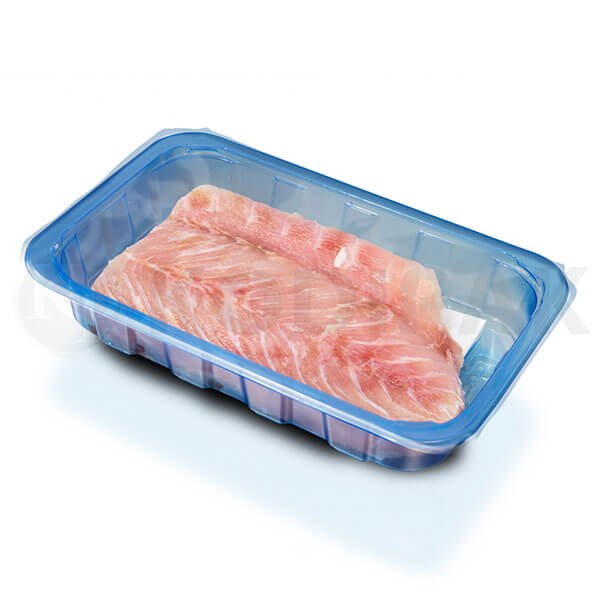 Perch Fillet MAP Modified Atmosphere Packaging Tray Sealing