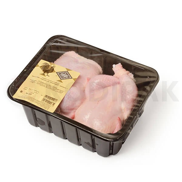 Whole Chicken MAP Modified Atmosphere Packaging Tray Sealing