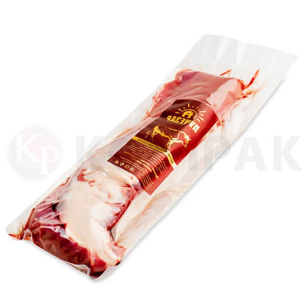 Beef tenderloin vacuum packaging