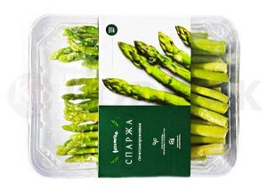 Garden asparagus MAP modified atmosphere packaging tray sealing machine supplier kodipak