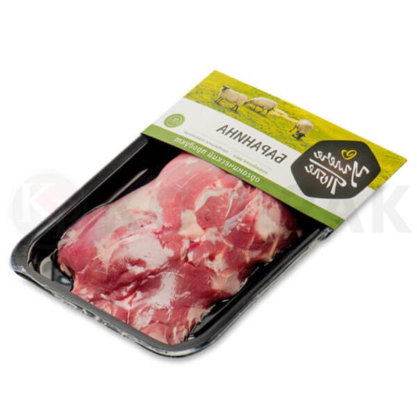 Lamb shoulder meat vacuum skin packaging