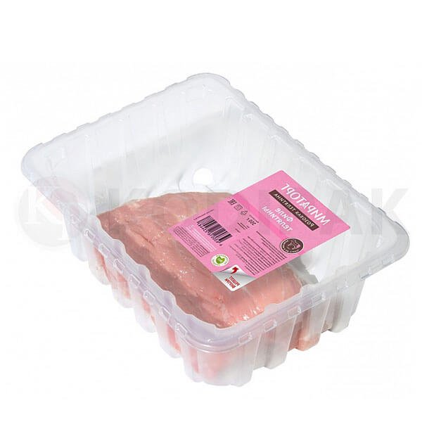 Veal beef fillet MAP modified atmosphere packaging tray sealing